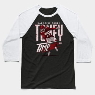 Kadarius Toney Kansas City Toney Time Baseball T-Shirt